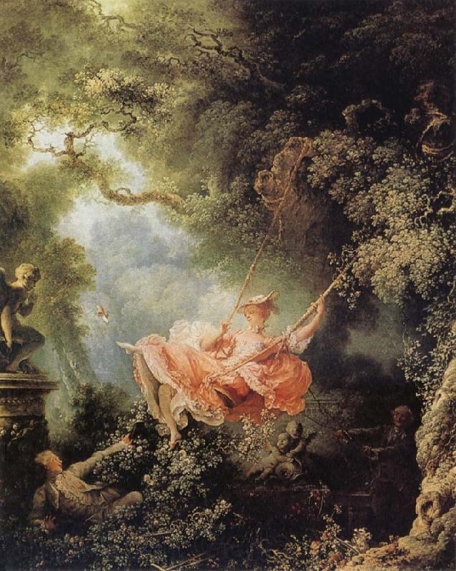 Jean Honore Fragonard The Swing Norge oil painting art